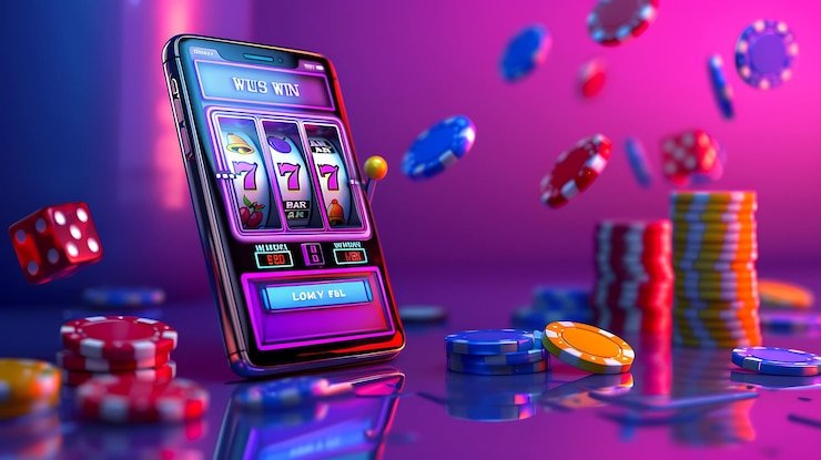 Relax Gaming slot interface on funbet77 login displaying reel symbols, paytable, and current balance