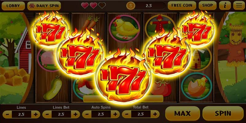 Paytable information showing RTP and volatility rating for Relax Gaming slots